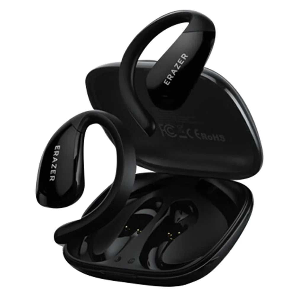 LENOVO ERAZER XF30 360° Sound Ear Hook Wireless Earbuds Open-Ear Bluetooth-Compatible Earphones Low Latency for Gaming Streaming - Black - 1