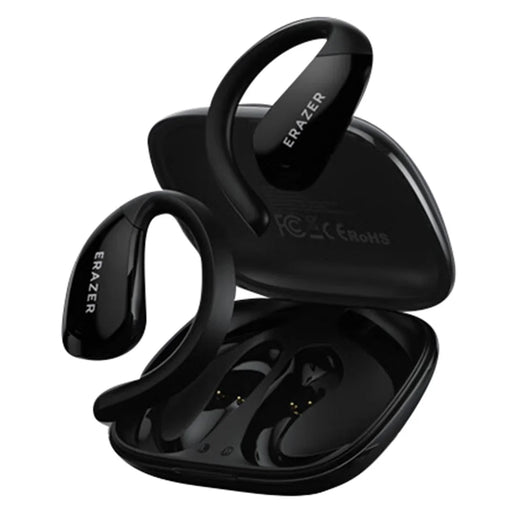 LENOVO ERAZER XF30 360° Sound Ear Hook Wireless Earbuds Open-Ear Bluetooth-Compatible Earphones Low Latency for Gaming Streaming - Black - 1