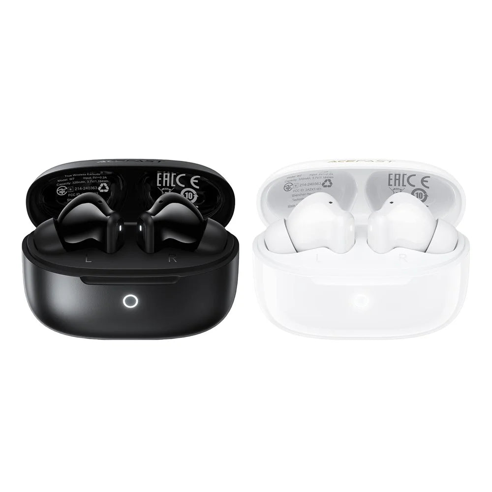 ACEFAST W7 True Wireless Earbuds BT 6.0 TWS Earphones Low Latency with 13mm Dynamic Speaker for Music / Calls - Black - 6