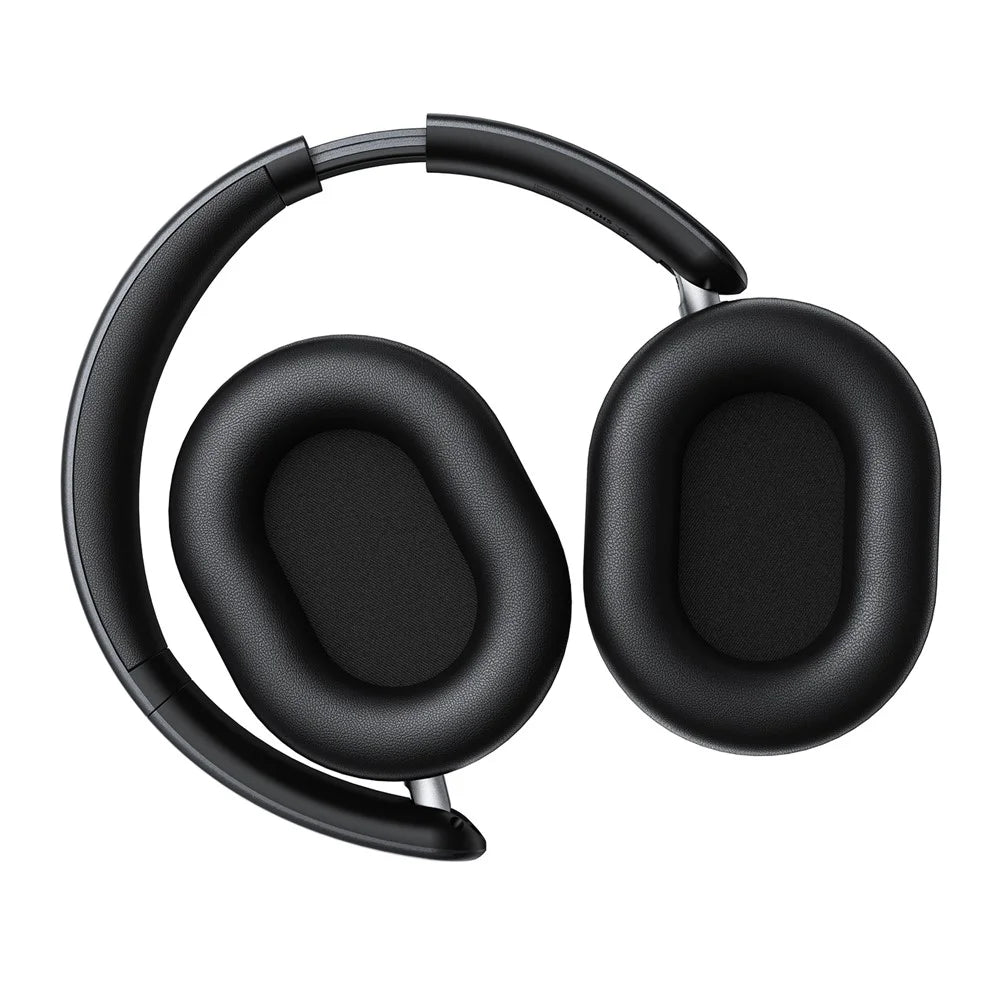 ACEFAST H12 Hybrid Active Noise Cancelling Headphones Bluetooth-Compatible Over-Ear Headphone with Mic / Low Latency Mode - Black - 3