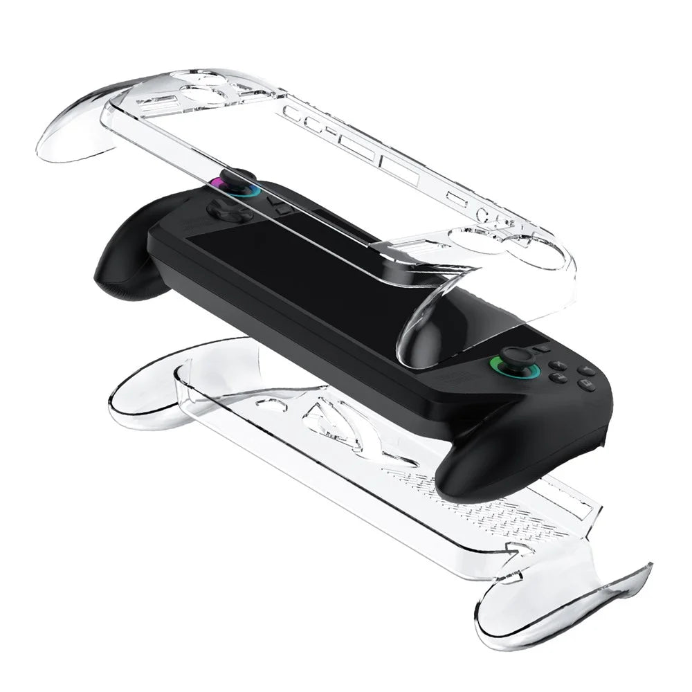 JYS-X159 For Asus ROG Xbox Ally X (2025) / Xbox Ally (2025) Crystal Clear Case PC Protective Hard Shell - 1