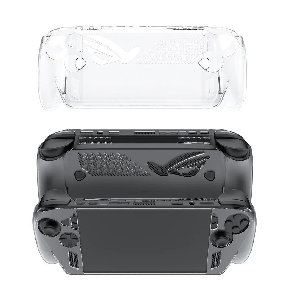 JYS-X159 For Asus ROG Xbox Ally X (2025) / Xbox Ally (2025) Crystal Clear Case PC Protective Hard Shell - 4
