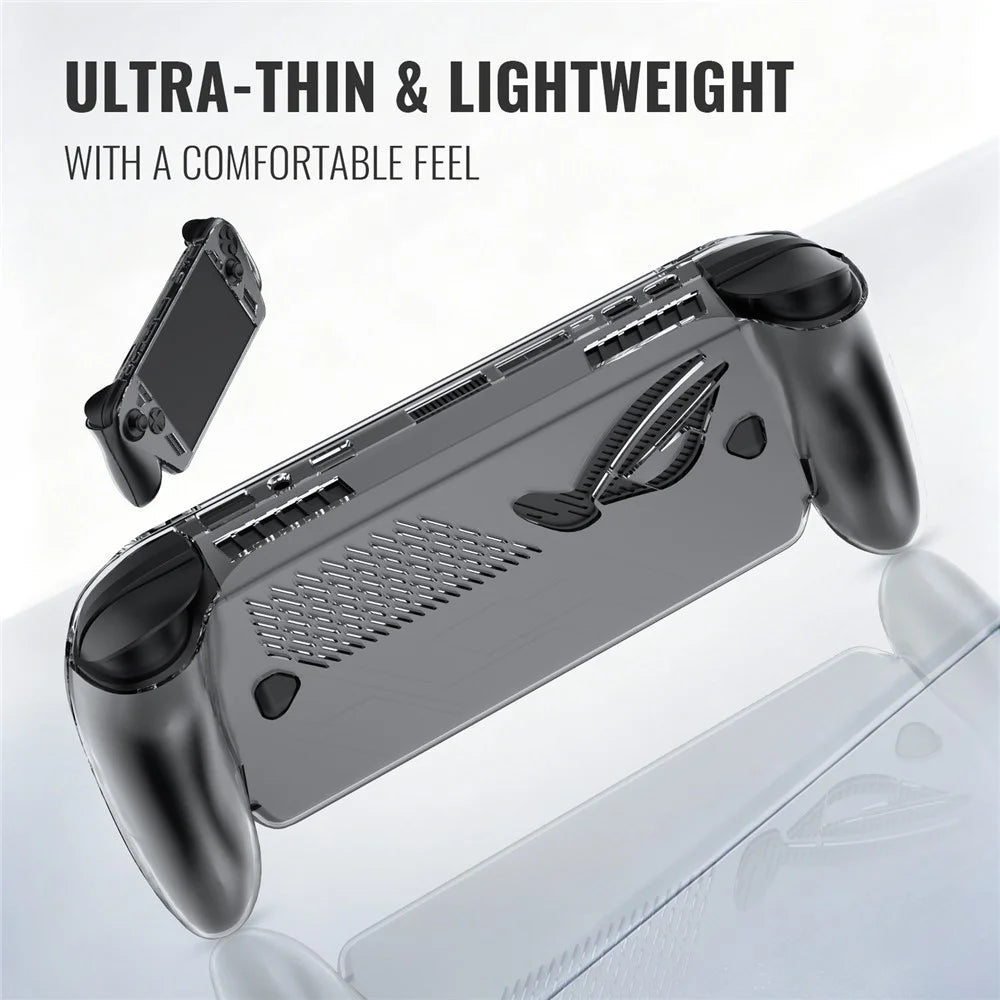 JYS-X159 For Asus ROG Xbox Ally X (2025) / Xbox Ally (2025) Crystal Clear Case PC Protective Hard Shell - 7