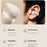 AIGO CJ155 Clip-On True Wireless Bluetooth-Compatible Earphones High Sound Earbuds with Charging Case - Beige - 5