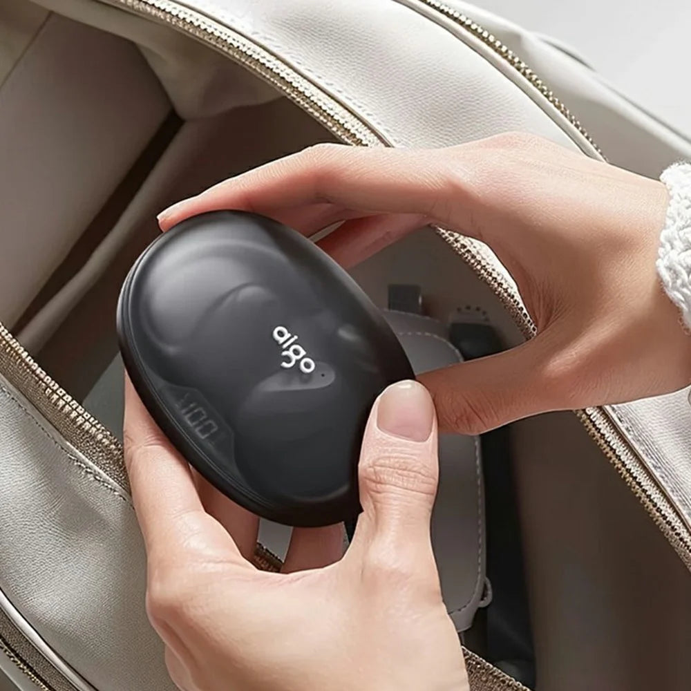 AIGO SJ225 Over-Ear Hook True Wireless Earphones Bluetooth-Compatible High Sound Earbuds with Charging Case - Beige - 5