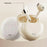 AIGO TJ07 Semi-In-Ear True Wireless Bluetooth-Compatible Earphones Smart Touch Earbuds with Charging Case - Beige - 7