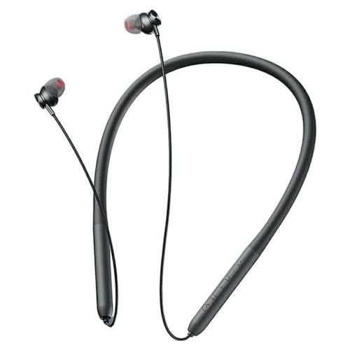 AIGO WJ02 Neckband In-Ear True Wireless Earbuds Bluetooth-Compatible Earphones with Magnetic Anti-Tangle - Black - 1
