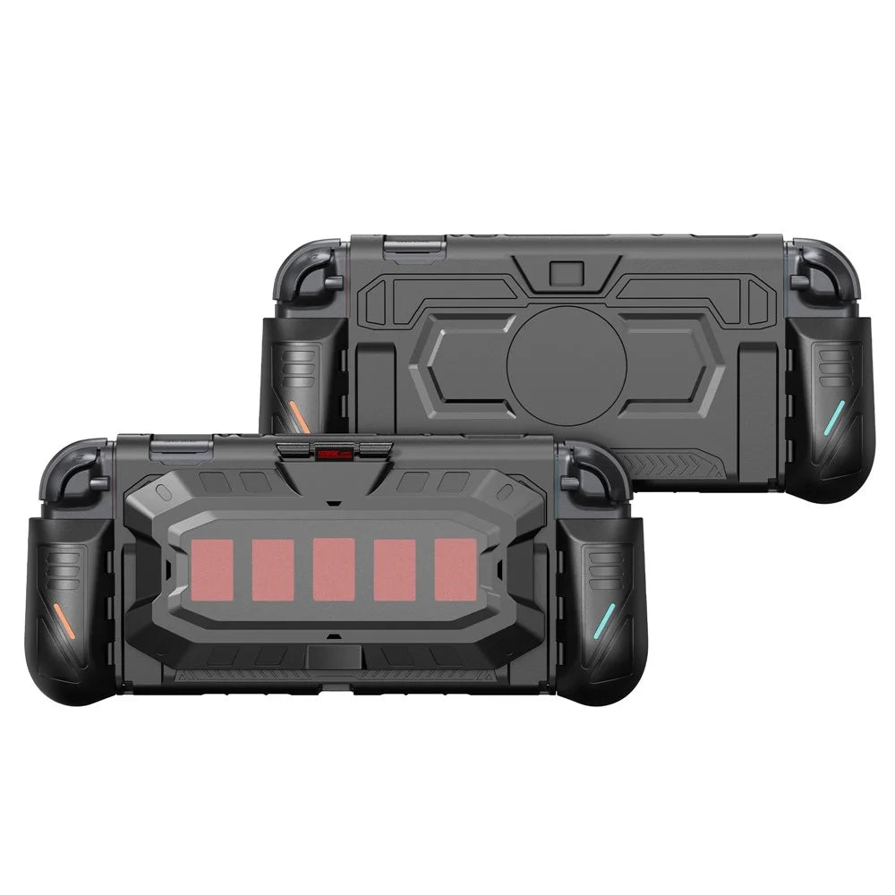 STARTRC GAMES For Nintendo Switch 2 Case TPU+PC Protective Cover with Removable Game Card Storage Back Case Anti-Drop Anti-Scratch - 3