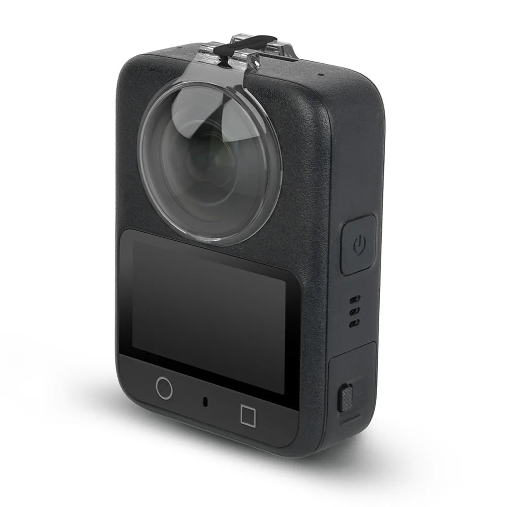 SUNNYLIFE OS-G041 For DJI Osmo 360 Lens Protector Case Integrated Lens Cap Panoramic Camera Scratch-Resistant Protective Cover - Transparent Gray - 2