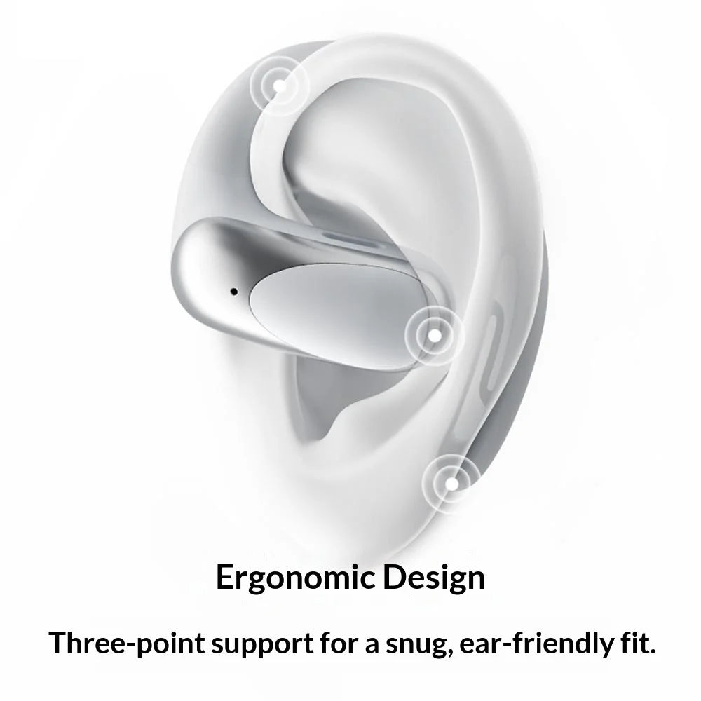 ROCK X916 Bluetooth-Compatible Earbuds ENC Noise Reduction HiFi Sound Ear Hook Earphone - 4