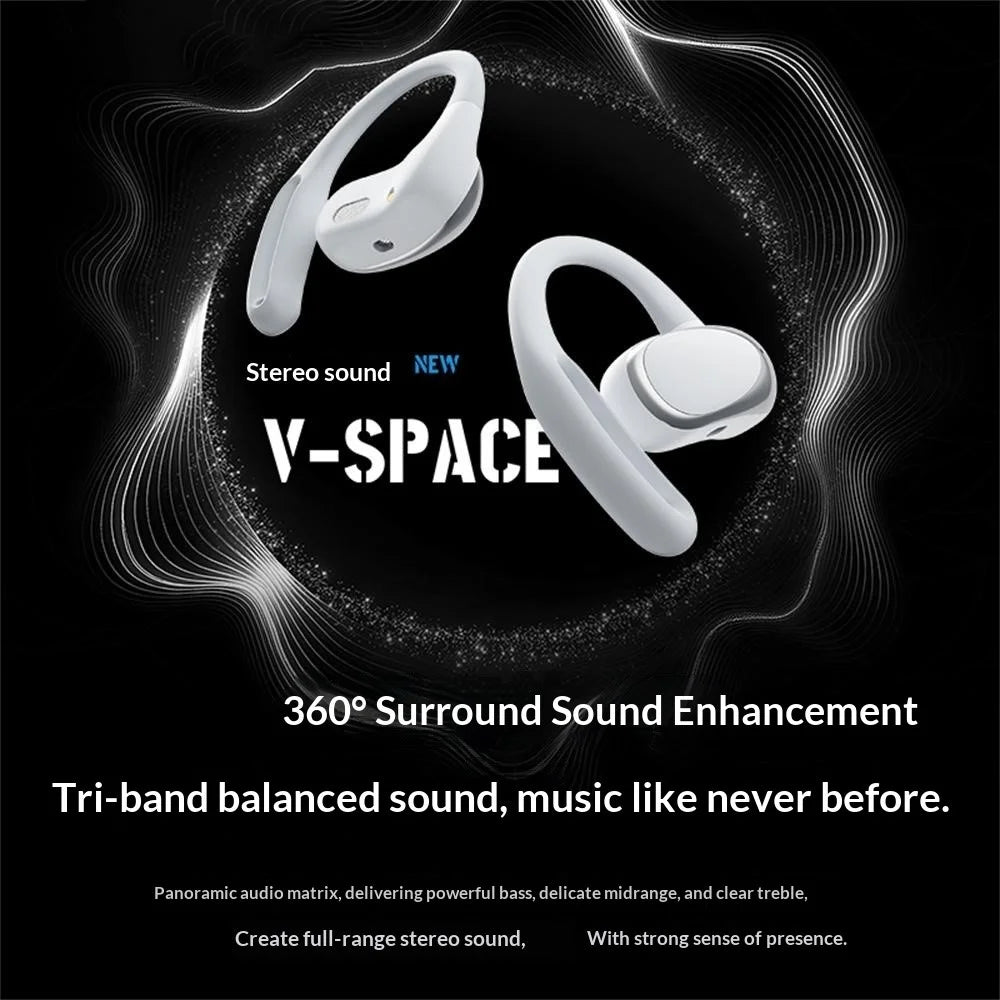 ROCK X916 Bluetooth-Compatible Earbuds ENC Noise Reduction HiFi Sound Ear Hook Earphone - 5