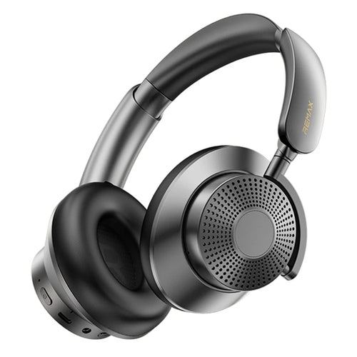 REMAX RB-970HB Wireless Over-Ear Headphones ANC Noise Canceling Bluetooth-Compatible Headset with Soft Earpads - Black - 1