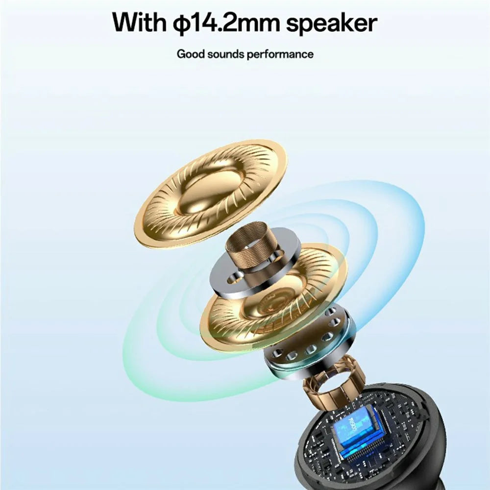 YESIDO TWS39 Wireless Earbuds Bluetooth-compatible 5.3 Semi In-Ear TWS Earbuds with Dual ENC Noise Cancellation Mic - 3