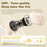 LX-13 Bluetooth-compatible 5.4 Earbuds True Wireless ENC Noise Cancelling Earbuds IPX4 Waterproof - Black - 4