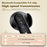 LX-13 Bluetooth-compatible 5.4 Earbuds True Wireless ENC Noise Cancelling Earbuds IPX4 Waterproof - Black - 5