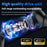 BY09 Wireless Earbuds with Full Color Touch Screen Charging Case HiFi Sound Bluetooth-compatible In-ear Earbuds - Black - 4