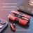 G20 Low Latency Gaming Bluetooth-compatible Earbuds TWS Wireless Earbuds with Battleship Design Charging Case  - Black - 5