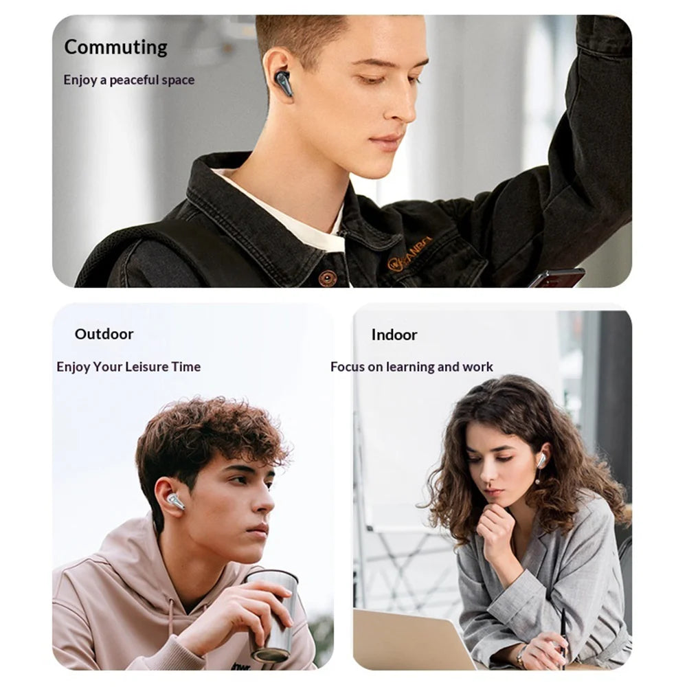 YX-37 For Gaming Bluetooth-compatible Earbuds 2.4GHz Ultra Low Latency In-Ear Noise Cancelling TWS Earbuds - Black - 3