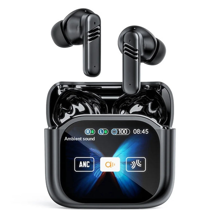 LX-50 156+ Language Real Time Translation Bluetooth-compatible Earbuds ANC + ENC Noise Cancelling Earbuds - Black - 2