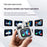 LX-50 156+ Language Real Time Translation Bluetooth-compatible Earbuds ANC + ENC Noise Cancelling Earbuds - Black - 7