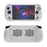 For Lenovo Legion Go S Handheld Console Anti Slip Case Soft Silicone Shockproof Protective Cover - White - 1
