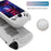 For Lenovo Legion Go S Handheld Console Anti Slip Case Soft Silicone Shockproof Protective Cover - White - 6