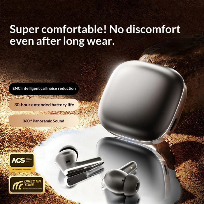 A89 Wireless Earbuds In-Ear Noise Cancelling High Sound Quality Earphones - Black - 3