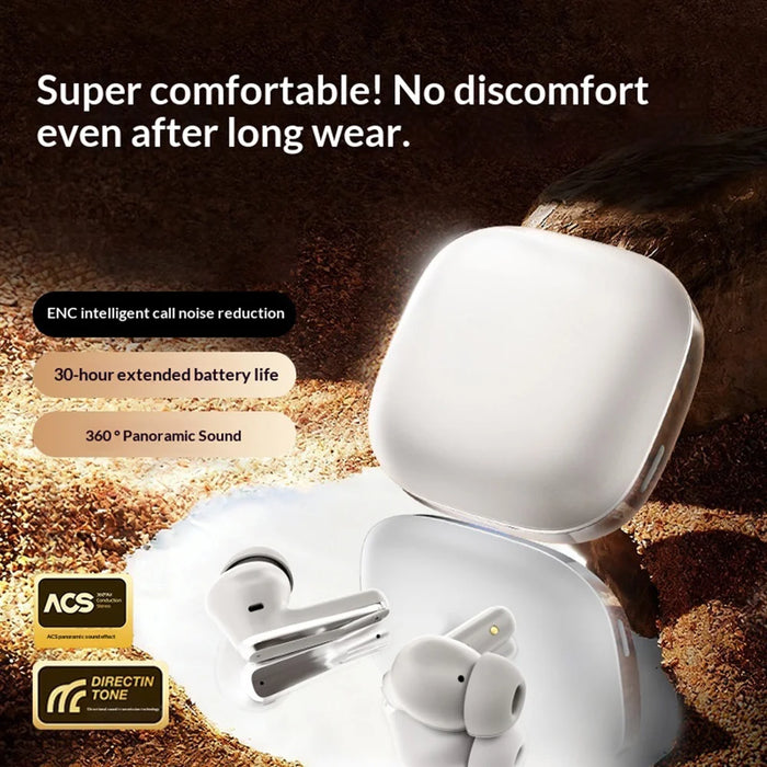 A89 Wireless Earbuds In-Ear Noise Cancelling High Sound Quality Earphones - Black - 4