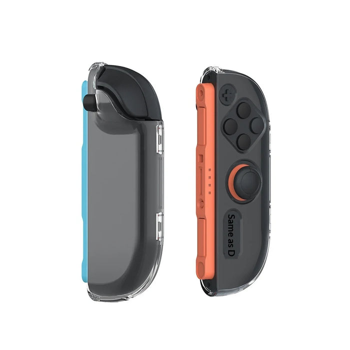DOBE FOMIS ELECTRONICS TNS-51118 1 Pair For Nintendo Switch 2 Left and Right Joy-Con Crystal Clear Protective Case Hard PC Shell - 4