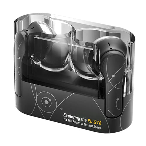 EL-GT8 Bluetooth-compatible In-Ear Music Earbuds for Outdoor Sports ENC Noise Reduction Low Latency Gaming Earbuds - Black - 1