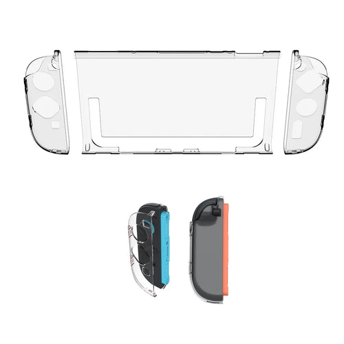 DOBE FOMIS ELECTRONICS TNS-51120 Protective Case for Nintendo Switch 2 Game Console Crystal Clear Hard Shell - Transparent - 1