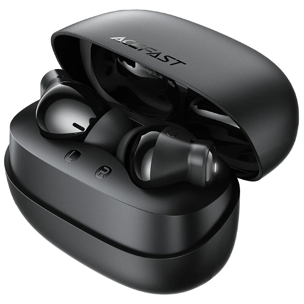 ACEFAST W8 ANC AI Translation Earbuds BT 6.0 Wireless Earphones Support ANC + ENC Noise Reduction - Black - 2