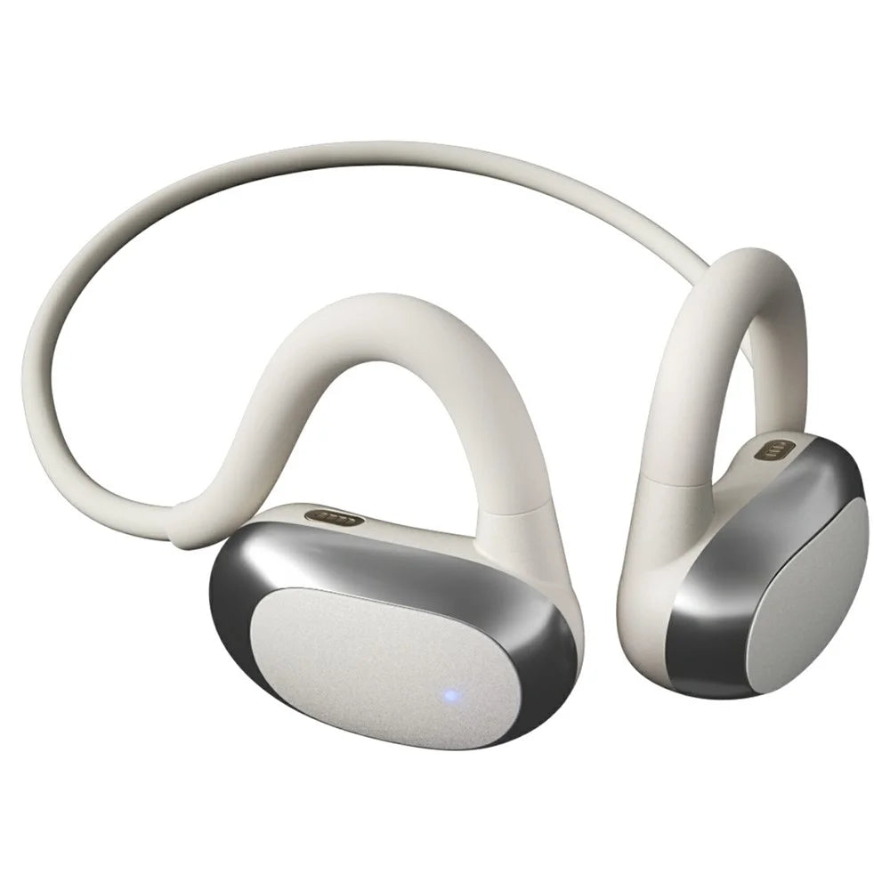 F25B IPX7 Waterproof Sports Headphones Air Conduction Wireless Bluetooth-Compatible OWS Earphones - White - 1