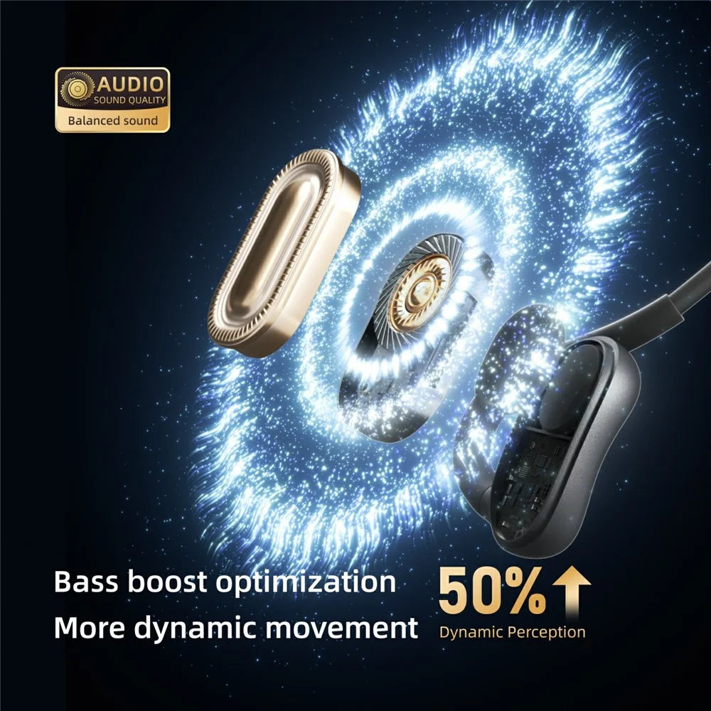 F25B IPX7 Waterproof Sports Headphones Air Conduction Wireless Bluetooth-Compatible OWS Earphones - White - 6