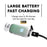K88Pro Clip On Wireless Earphone Digital Display Bluetooth-Compatible 6.0 Business Lavalier Earbud - Gradient Green - 3