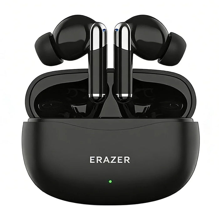 ERAZER ETP-Z01 ENC ANC Noise Cancelling Wireless Earbuds Dual Mic Bluetooth-compatible 5.4 Earphone (Invested By Lenovo) - Black - 1