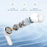 ERAZER ETP-Z01 ENC ANC Noise Cancelling Wireless Earbuds Dual Mic Bluetooth-compatible 5.4 Earphone (Invested By Lenovo) - Black - 5