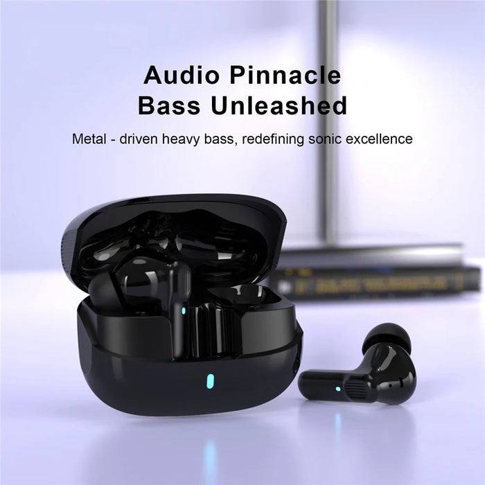ERAZER ETR-A01 Pro Wireless Earbuds Bluetooth-compatible 5.4 In-Ear ENC Noise Cancelling Earphone (Invested By Lenovo) - Black - 3