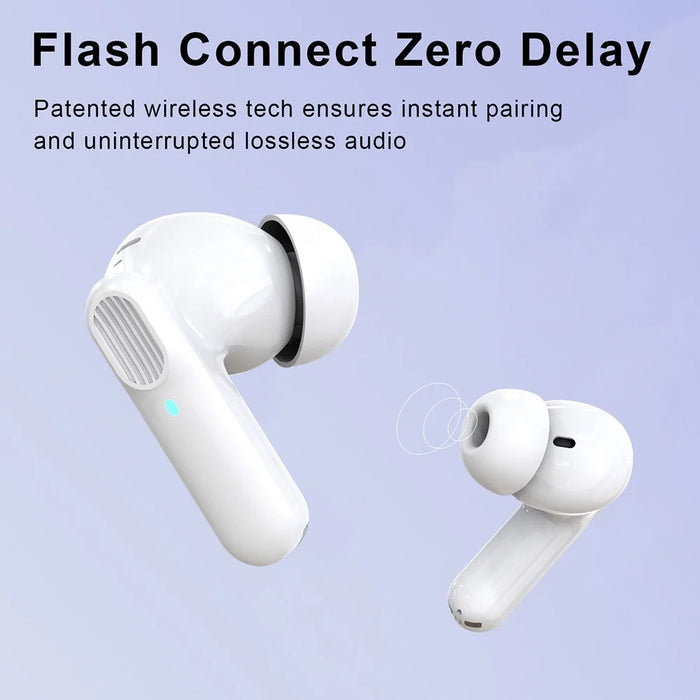 ERAZER ETR-A01 Pro Wireless Earbuds Bluetooth-compatible 5.4 In-Ear ENC Noise Cancelling Earphone (Invested By Lenovo) - Black - 6