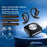AZEADA AZ-BT15 ENC Noise Cancelling Ear Hook Wireless Bluetooth-compatible Earbuds OWS Air Conduction Earbuds - Black - 4