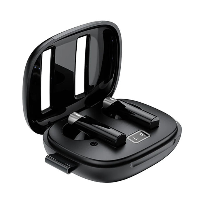 AZEADA AZ-BT09 TWS Wireless Bluetooth-compatible Earbuds Low Latency Semi-in-ear Music Earbuds - Black - 1