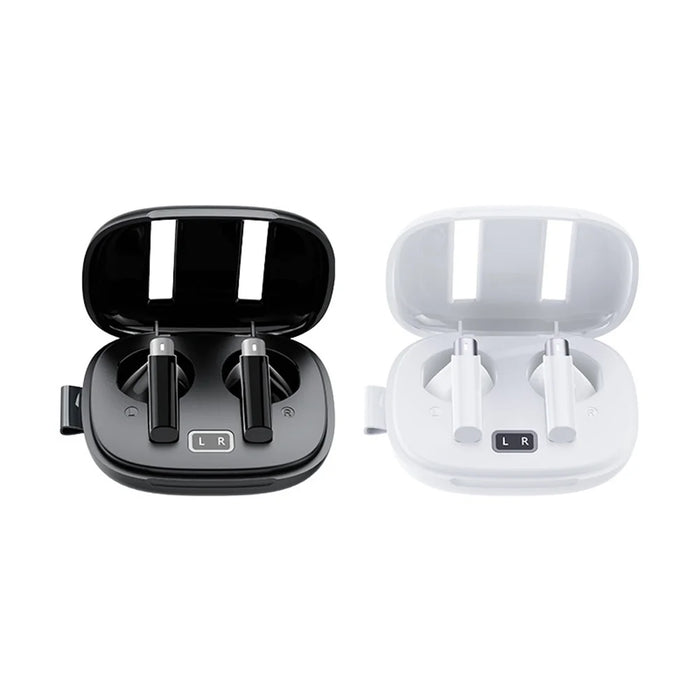 AZEADA AZ-BT09 TWS Wireless Bluetooth-compatible Earbuds Low Latency Semi-in-ear Music Earbuds - Black - 6