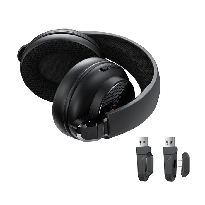 ACEFAST H15 Gaming Wireless Headset with Microphone 2.4G Bluetooth-compatible RGB Light Gaming Headphone - 4