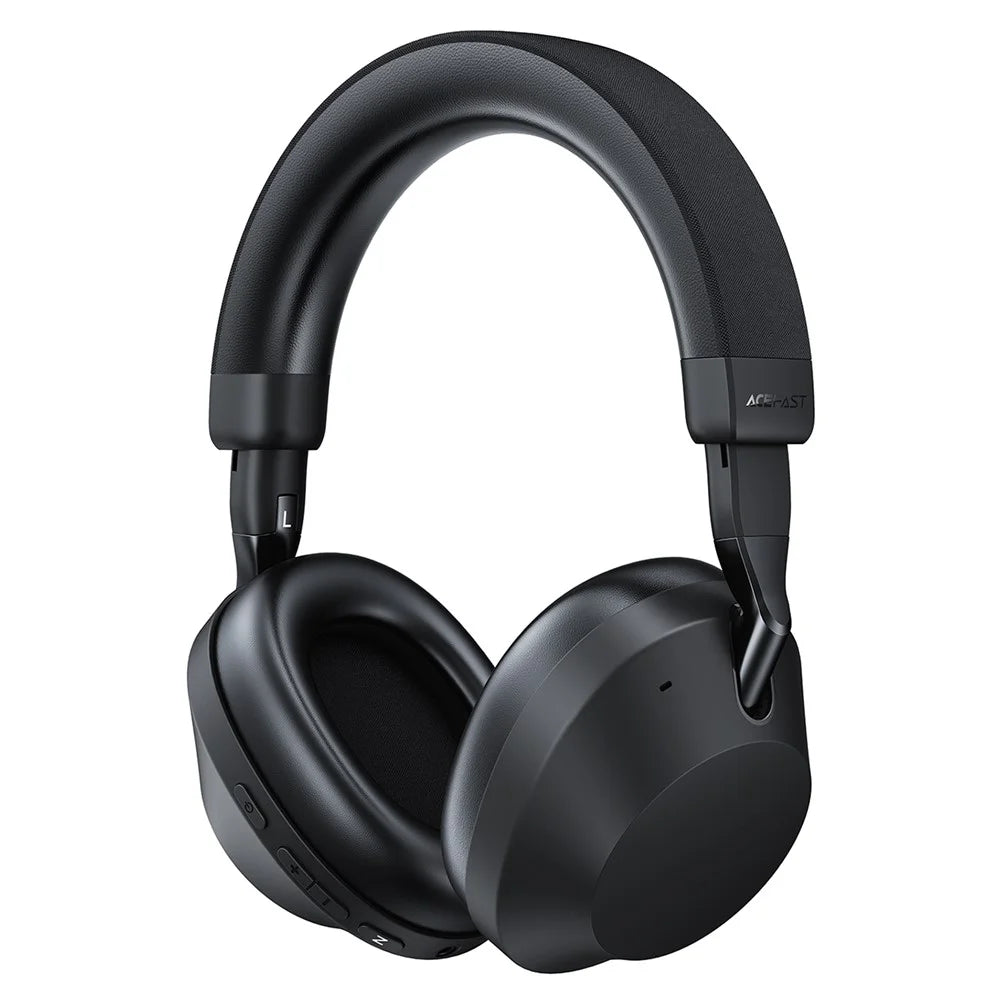 ACEFAST H14 Hybrid ANC Wireless Headset Bluetooth-Compatible 6.0 Headphone for Gaming Music - Black - 1