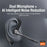 HILEO Hi11 Business Bluetooth-compatible Earphone Dual Microphones Noise Cancelling Hands-free Wireless Headset - 5