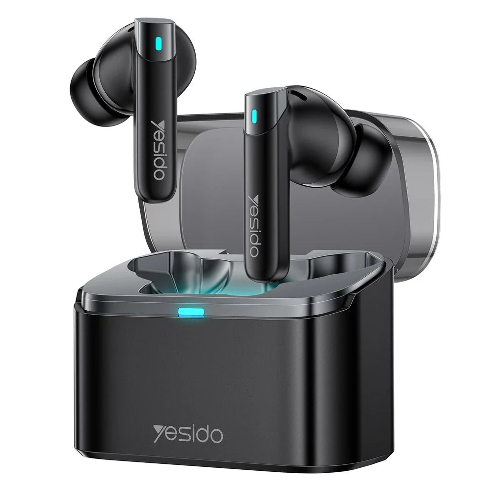 YESIDO TWS33 Bluetooth-compatible Earbuds ANC ENC Noise Cancelling Wireless Earphones for Gaming Music - 1
