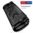For ONEXPLAYER APEX MAX Gaming Console TPU Case Ergonomic Shockproof Protective Cover - Black - 3