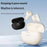 ERAZER ETK-A02 Bluetooth-compatible 5.3 Wireless Earbuds 13mm Driver 4H Playtime Earphones (Invested By Lenovo) - White - 5