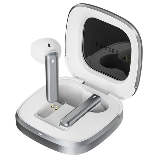 ERAZER EK02 Wireless Semi-In-Ear Bluetooth-compatible Earbuds Touch Control Earphone for Gaming Music (Invested By Lenovo) - White - 1