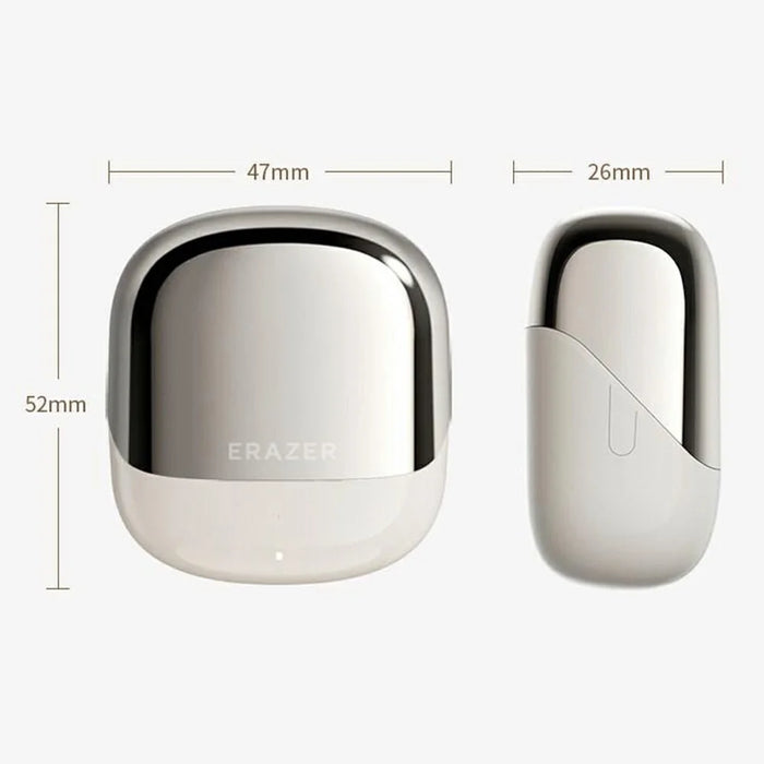 ERAZER EK01 Wireless Bluetooth-compatible Earbuds 36H Battery Semi In-Ear Earphones for Gaming Music (Invested By Lenovo) - Beige - 5
